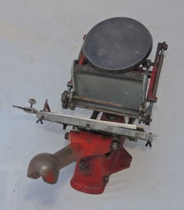 Adana kleine Plattendruck Briefpresse H/S - Bild 1 von 24
