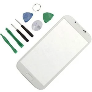 AUSSENGLAS DISPLAY SAMSUNG GALAXY S4 GT i9505 OHNE TOUCHSCREEN +TOOLS WEISS - Bild 1 von 1