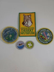 Lote de 5 Parches Boy Scout Vintage Nuevos - Imagen 1 de 6