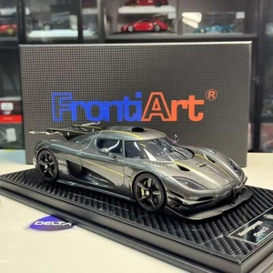 FrontiArt FA 1/18 Koenigsegg One:1 Full Carbon With Gold Highlights. - Picture 1 of 14