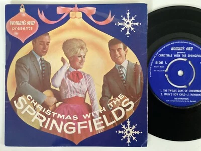 Christmas with the Springfields 7” 45 VINYL 4 track E.P Dusty Springfield 2 - Image 1 of 4