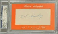 2010 Historic Autogaphs "In Memory Of" BOB SHAWKEY/11