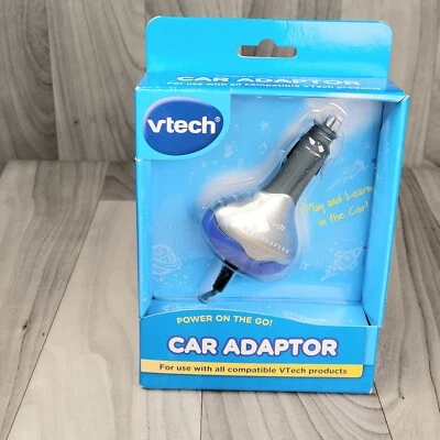 VTech Car Power Adapter Cord MobiGo VReader Vsmile Pocket Motion NEW  - Image 1 of 4