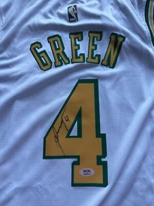 Jalen Green Signed Autograph Houston Rockets Classic Edition  Jersey PSA/DNA - Picture 1 of 5