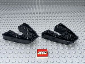 LEGO® Rumpfteil 2626 6x6x1 - Schwarz - Schiff Boot Bug - 2 Stück