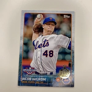 2015 Topps Opening Day Jacob deGrom 2024 Advent Calendar Buyback - Picture 1 of 2