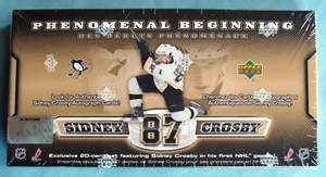 2006 UD SIDNEY CROSBY PHENOMENAL BEGINNING 20-CARD FACTORY SEALED HOBBY BOX - Picture 1 of 6
