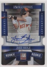2010 Donruss Elite Extra Edition Aspirations Die-Cut Signatures Jake Skole Auto