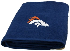 Denver Broncos Bath Towel Dimensions are 25" x 50" - Picture 1 of 6
