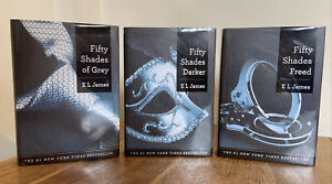 Fifty Shades Trilogy by E L James 2013 US 1st/1st HB Set - Doubleday