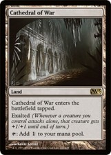 *FOIL* Cathedral of War 1x MtG m13 2013 Core ENGLISH SP/NM
