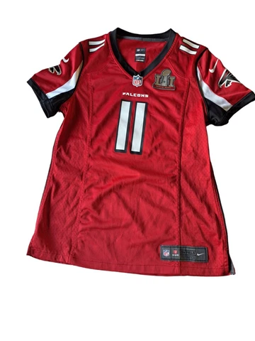 Falcons NFL On The Field Julio Jones #11 Size Small Jersey Short Sleeve Shirt Cover