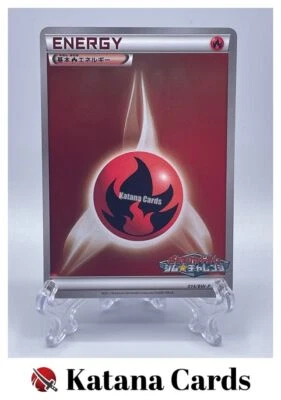 EX/NM Pokemon Cards Fire Energy Gym Challenge PROMO 014/BW-P BW-P Japanese - Image 1 of 4