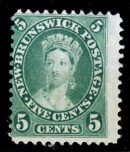 #8 New-Brunswick Canada mint no gum - Picture 1 of 2