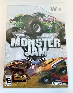 Monster Jam Nintendo Wii 2007 Video Game stunt racing simulation trucks - Picture 1 of 1