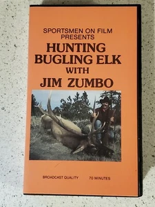Trophy Hunt Video Big Game - Hunting Bugling Elk with Jim Zumbo VHS - Picture 1 of 4