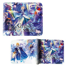 GRAND ORDER Fate Stay Night 4 in. Bi Fold Wallet (Anime Credit Card Billfold)