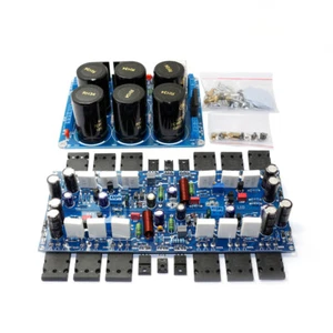 Assembled Stereo L10 Amplifier 50Wx2 + Protection Power Supply Board DC +-50V - Picture 1 of 7