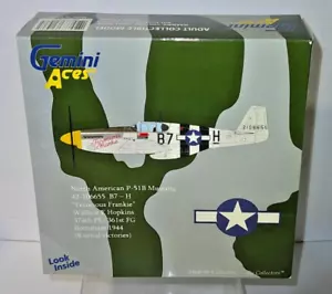 Gemini Aces 1:72 North American P-51B Mustang 42-106655 B7-H mit Karte - Bild 1 von 6