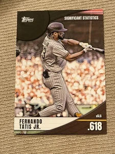 2022 Topps Series 2 Significant Stats Fernando Tatis Jr SS-10 Padres #173/299 - Picture 1 of 2