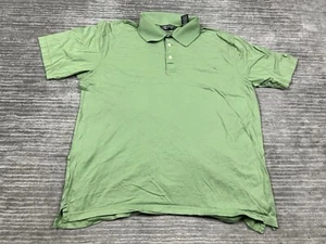 Polo Pro Tour uomo grande verde 100% cotone anni 2-60 doppia cotone mercerizzato - Foto 1 di 11