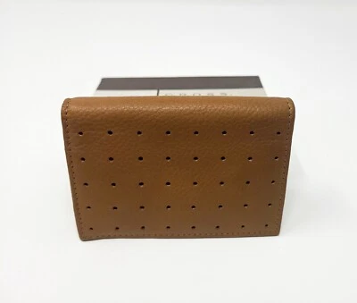 A.T. Cross - Estuche para tarjetas plegado de cuero autocross AC126-4 - ¡NUEVO EN CAJA! Foto 1 de 4