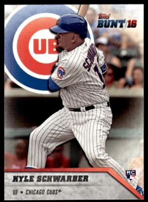 2016 Topps Bunt RC- Kyle Schwarber Rookie Chicago Cubs #91 - Image 1 of 2