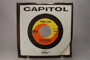 Survivors Beach Boys Pamela Jean After The Game Capitol 45 Brian Wilson M- Surf - Picture 1 of 7
