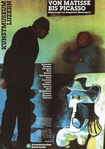 Von Matisse bis Picasso ORIGINAL Schweizer Museums-Plakat von 1988 - Picture 1 of 1