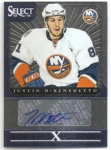 13/14 SELECT YOUTH EXPLOSION AUTOGRAPH Justin DiBenedetto #YEJD - Picture 1 of 1