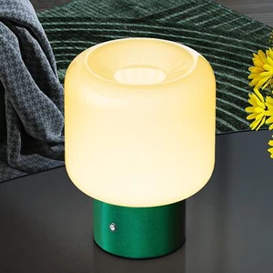 Touch Bedside Table Lamp, Portable Cordless Rechargeable Mushroom Lamp - Picture 1 of 6