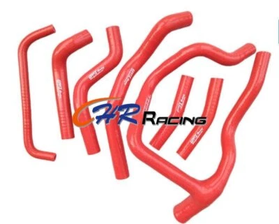 RED silicone radiator hose for HONDA XRV750 XRV 750 AFRICA TWIN Foto 1 de 3