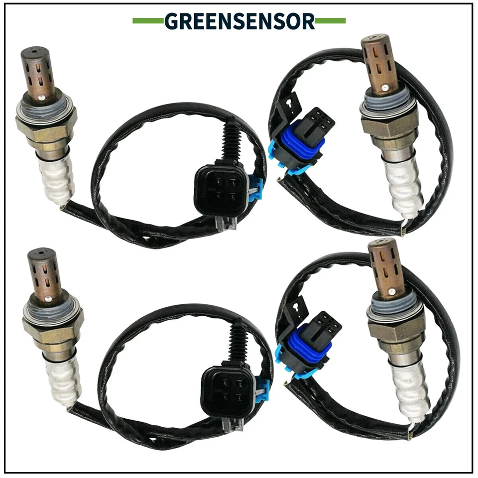 4PCS Oxygen Sensor For 2007 GMC Yukon Yukon XL 1500 Cadillac Escalade (V8, 6.2L) - Image 1 of 4