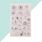  Card Album Decoration Stamps Note Stickers Clear Seal Blocks