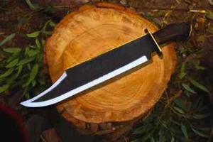 26'' New Custom Handmade 1095 Steel Rambo Bowie Knife | Antler Stag Horn Handle! - Picture 1 of 6