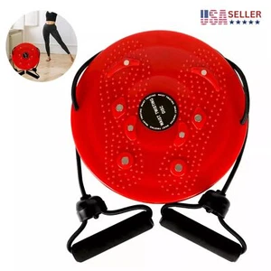新标题:"Red Waist Twist Disc - Home Aerobic Exercise Equipment - Full Body - Picture 1 of 8