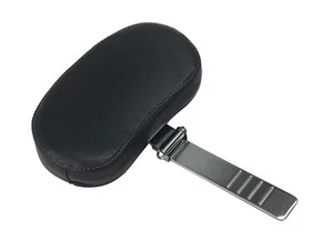 Black Smooth Dark Stitch Driver Rider Backrest 2014-2023 Indian Motorcycles C... - Picture 1 of 6