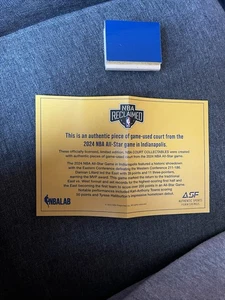 2024 NBA All Star Game In Indianapolis Game Used COURT Piece - Picture 1 of 2