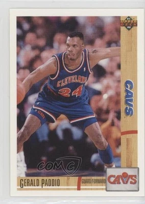 1991-92 Upper Deck Plain Text Hologram Gerald Paddio #230 - Image 1 of 2