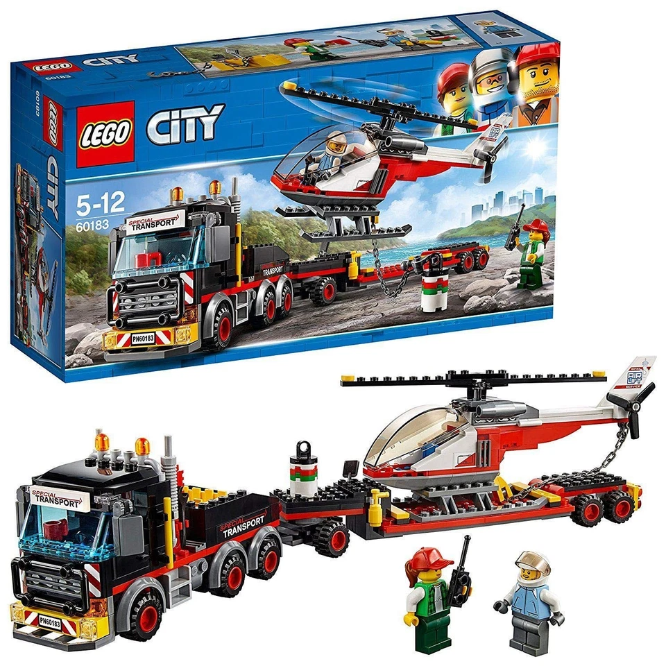 LEGO City 60183 - LE TRANSPORTEUR D'HÉLICOPTÈRE - Neuf - Photo 1/1
