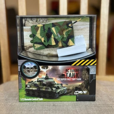 German Tiger remote-controlled minitank Amewi 23016 Mini RC Tankin 1:72 scaleNew - Image 1 of 4