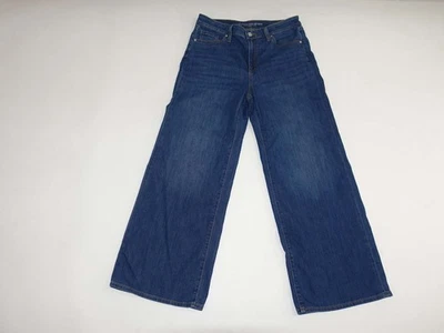 Chico's Women's High Rise Wide Leg Jeans Size 1.5 / 10 Petite Blue 29" Inseam - Image 1 of 4
