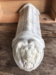 Arrêt tuile faitière décor lion Usine à Vapeur de Gironde près La Réole Pléneaud - Picture 1 of 24