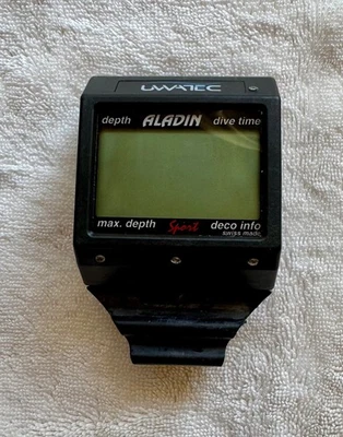 Uwatec ALADIN Sport Scuba Dive Computer Instruction Owners Manual Printed - Image 1 of 2