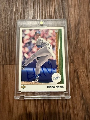 Upper Deck 2002 - Hideo Nomo - Autógrafo - Dodgers Foto 1 de 2