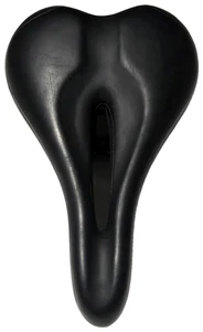 Daway bequemer Fahrradsitz Rücklicht weich gepolstert C99 Lite Sattel schwarz - Bild 1 von 10