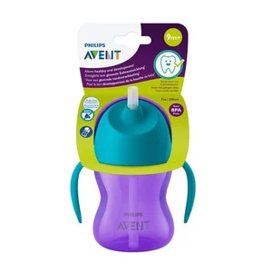 Philips Avent Tazza Sippy Per Bambini E Neonati, Senza BPA, 200 Ml, Viola E Blu - Foto 1 di 5