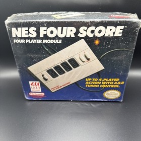 Nintendo Nes 4 Score Module - Gray Four player SEALED New