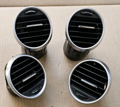 2006 2012 Mercedes Benz W164 ML350 GL350 Dash Air Vent Set / Black - Image 1 of 4