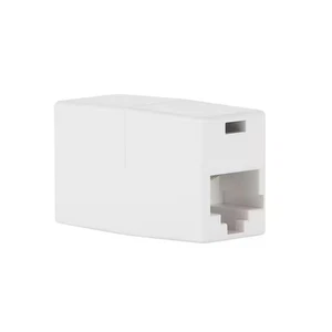 In-Line Ethernet Cord Coupler, White - Picture 1 of 12